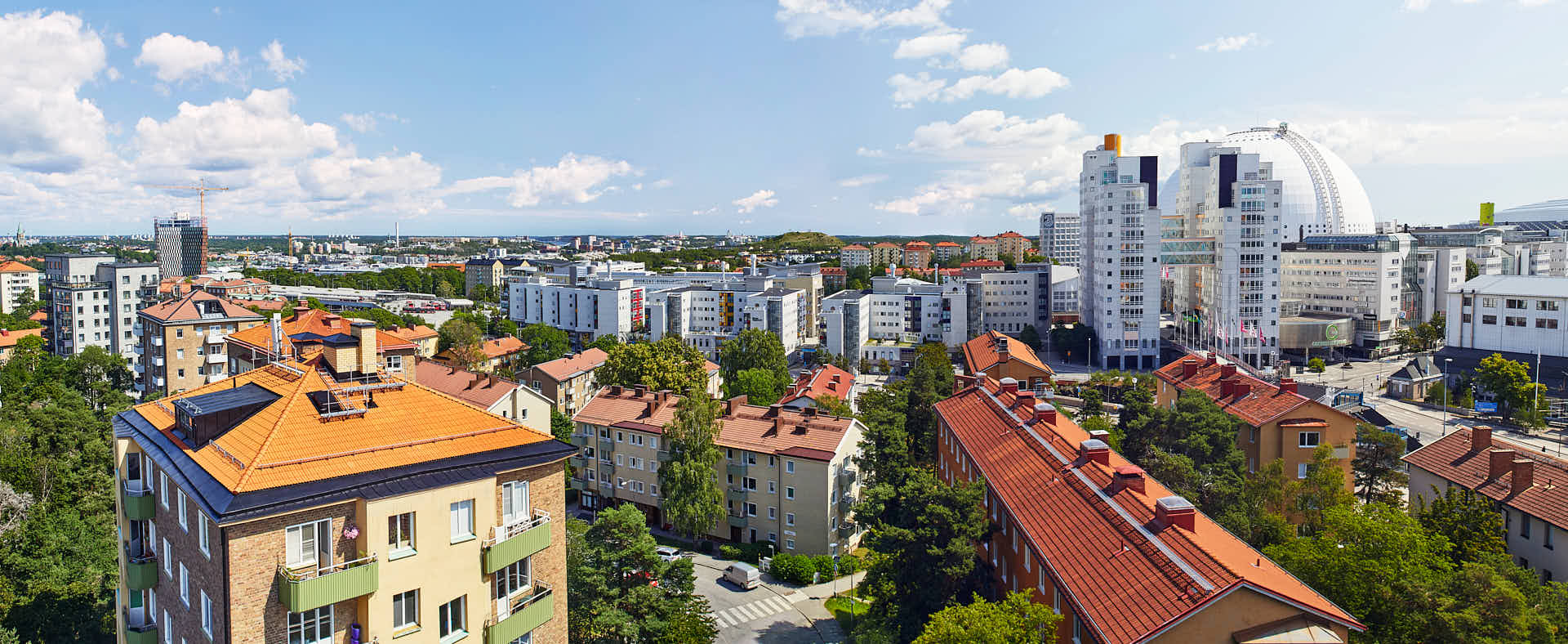 Liftfoto dmtak vy globen johanneshov. Foto Martin Ekwall